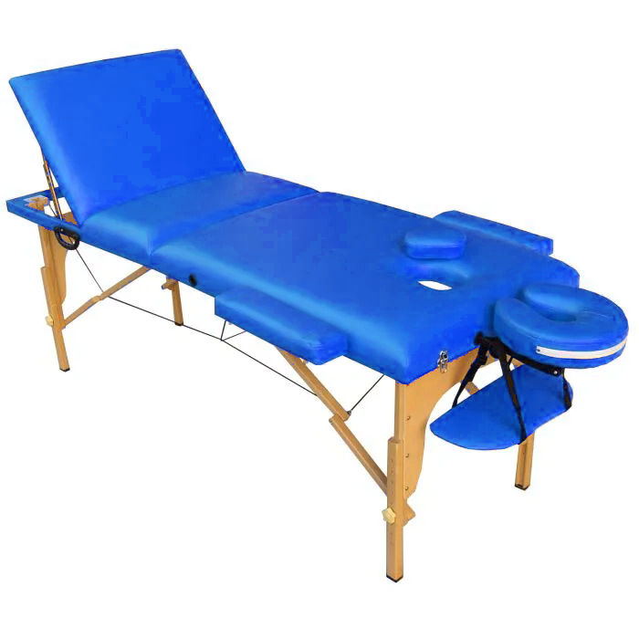 Lettino medico da visita/massaggio portatile in legno
