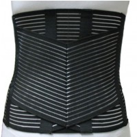 Corsetto steccato con tiranti incrociati